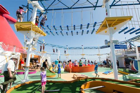 Carnival magic team building ropes course